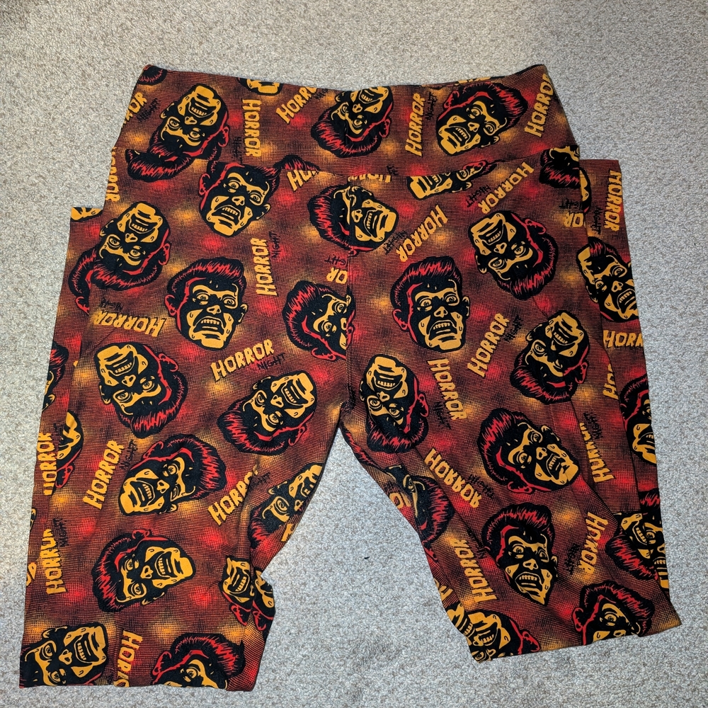 Lularoe Horror TC Leggings